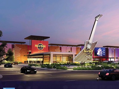Rockford, Illinois Temporary Hard Rock Casino Opens